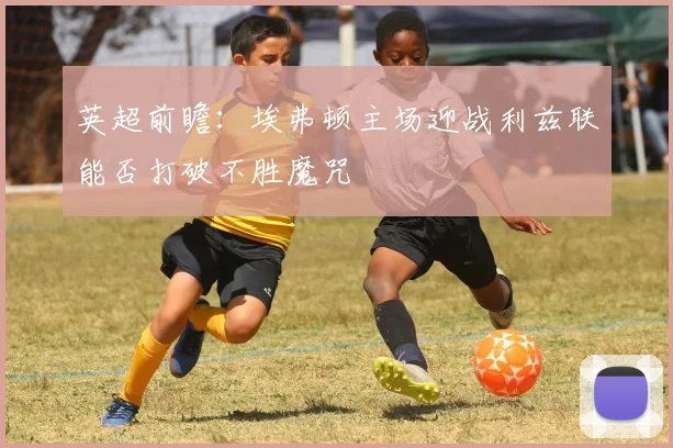 英超前瞻：埃弗顿主场迎战利兹联能否打破不胜魔咒