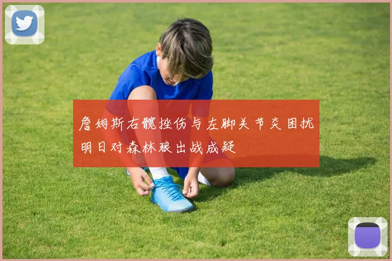 詹姆斯右髋挫伤与左脚关节炎困扰明日对森林狼出战成疑